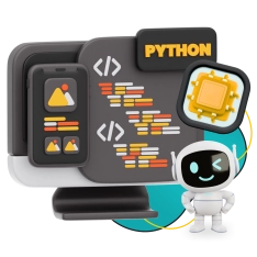 Мой первый сайт с мозгами: Python + AI - КИБЕРшкола программирования для детей, компьютерные курсы для школьников, начинающих и подростков - KIBERone г. Новочеркасск