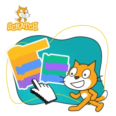 Scratch. Продвинутый уровень – создаём игры, как маленькие разработчики! - КИБЕРшкола программирования для детей, компьютерные курсы для школьников, начинающих и подростков - KIBERone г. Новочеркасск