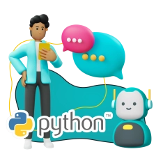 Умный чат-бот на Python на Telegram - КИБЕРшкола программирования для детей, компьютерные курсы для школьников, начинающих и подростков - KIBERone г. Новочеркасск
