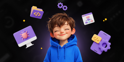 Идеальный сайт с нуля: код, дизайн и AI-помощник - КИБЕРшкола программирования для детей, компьютерные курсы для школьников, начинающих и подростков - KIBERone г. Новочеркасск